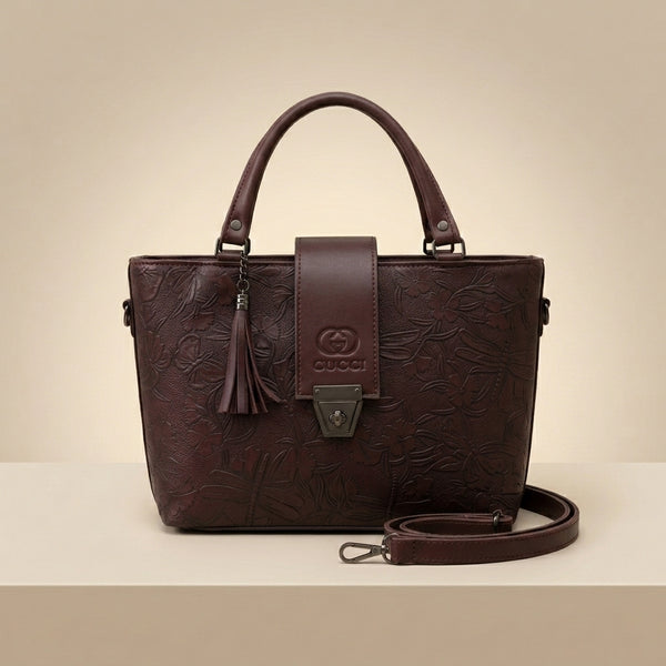 Premium Leather Shoulder Bag – Trendy & Comfortable Office & Casual Bag