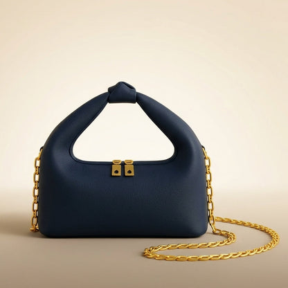 Women’s Leather Plain Shoulder Bag