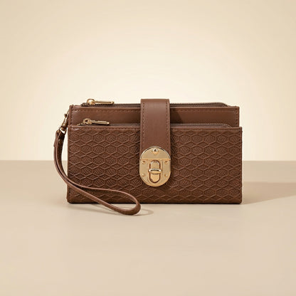 Medium PU Leather Crossbody Bag