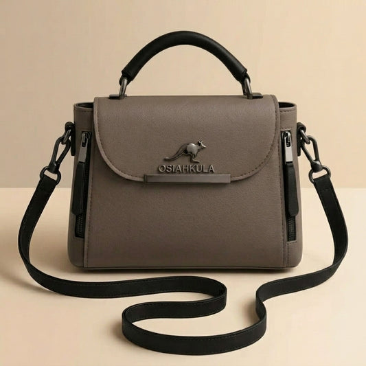 Brown Kangaroo Crossbody Bag