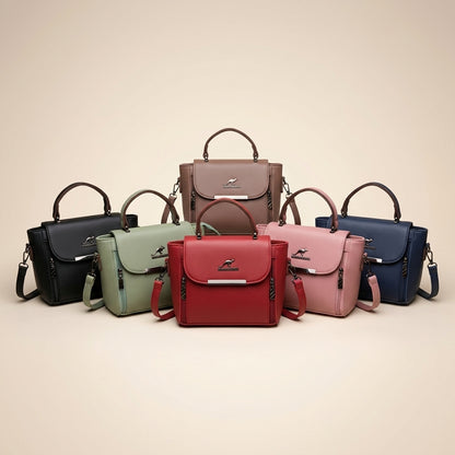 Brown Kangaroo Crossbody Bag