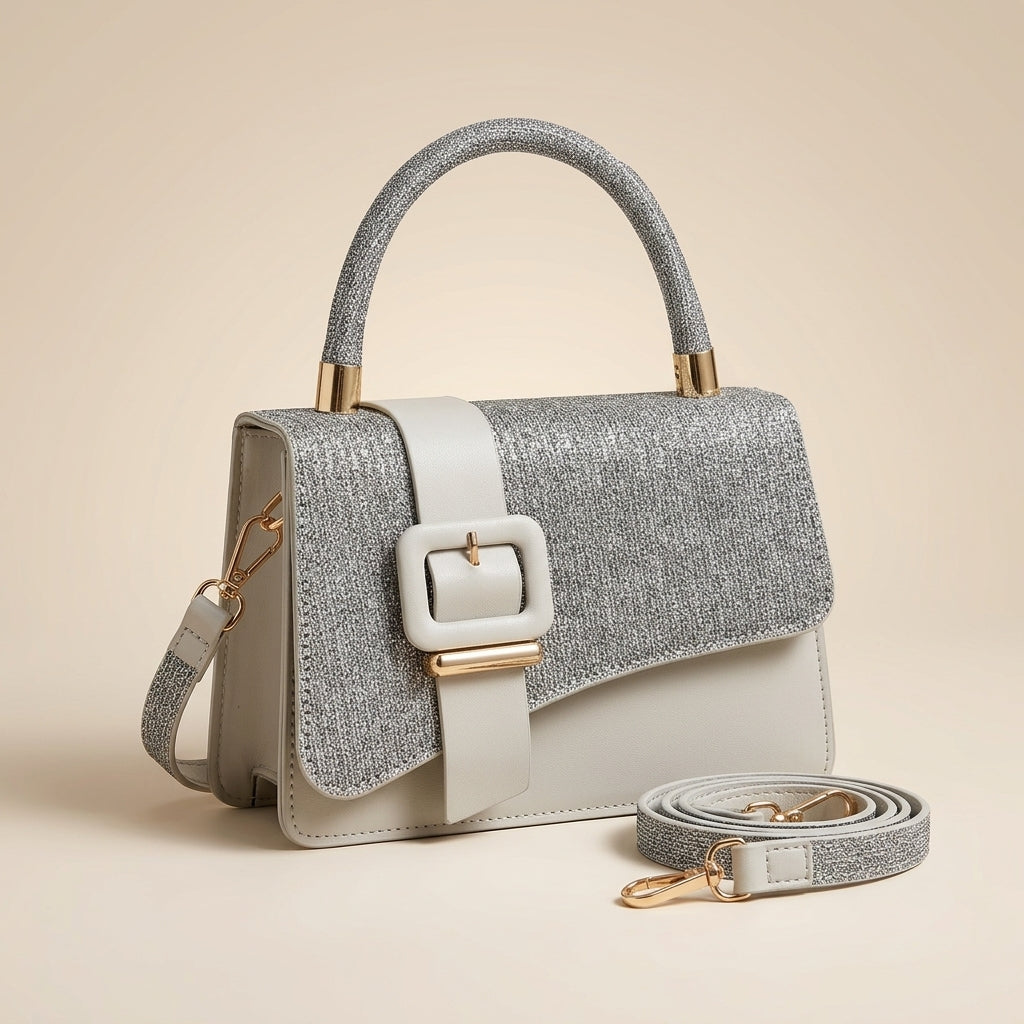 Premium Grey Crossbody Bag for Women