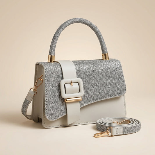 Premium Grey Crossbody Bag for Women
