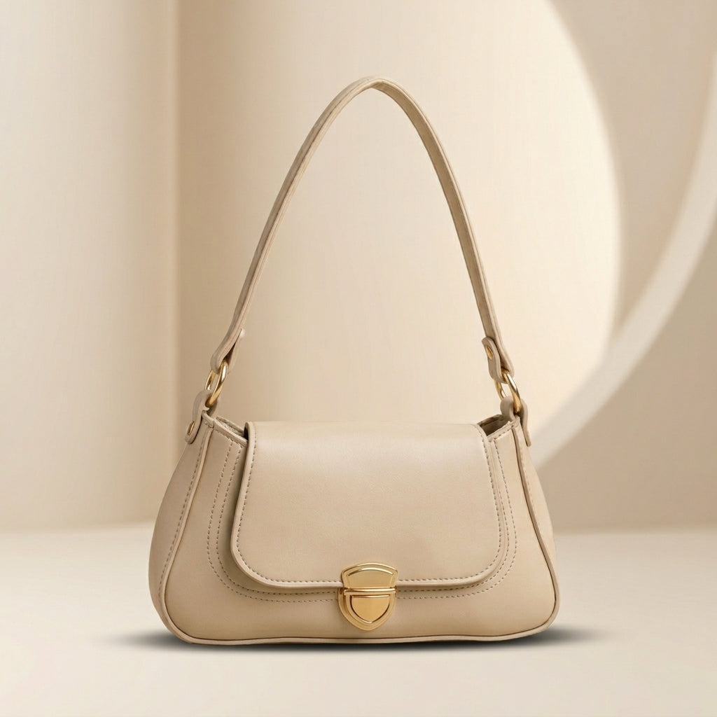 Trendy Brown Leather Handbag for Women