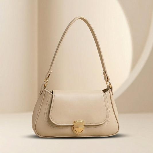 Trendy Brown Leather Handbag for Women