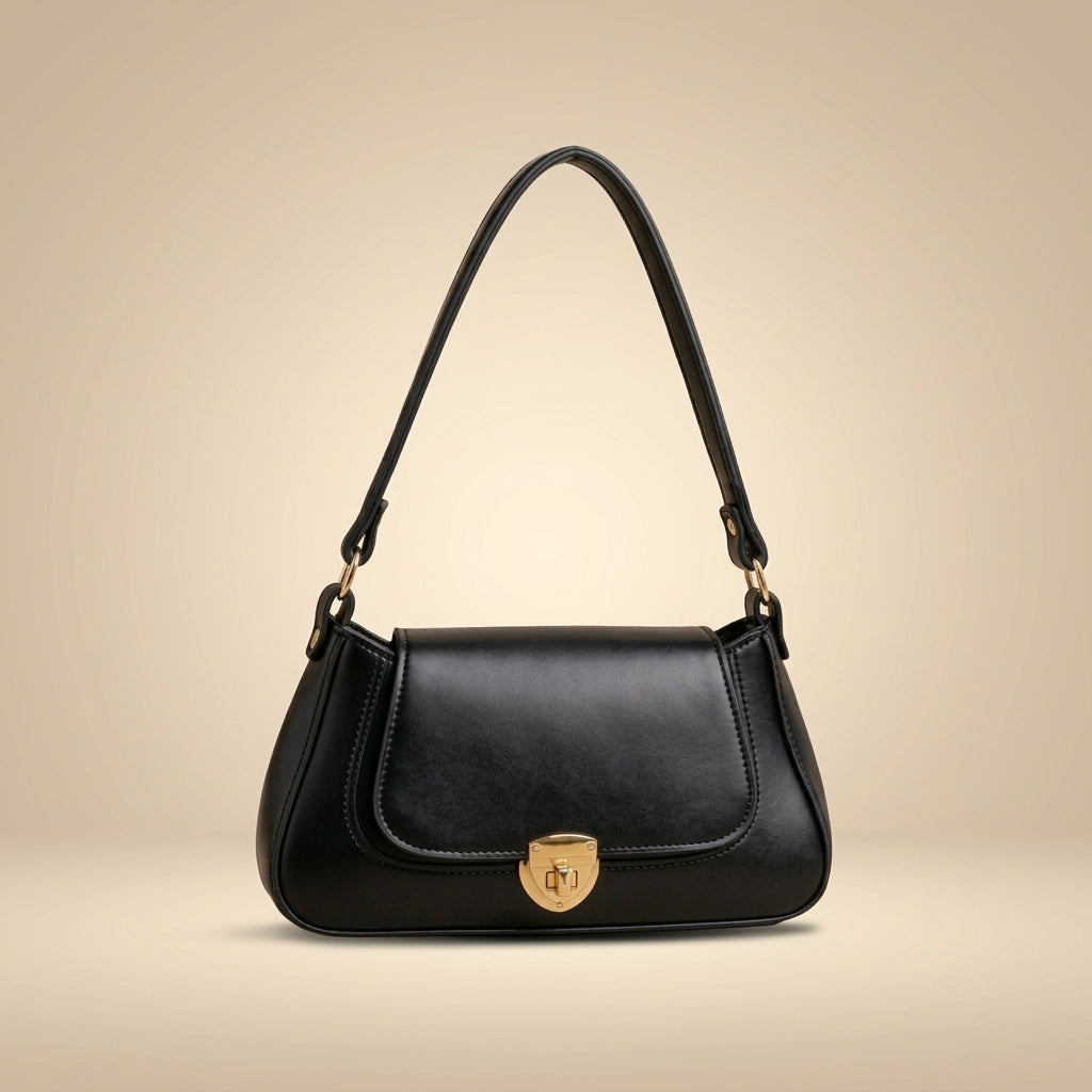 Trendy Brown Leather Handbag for Women