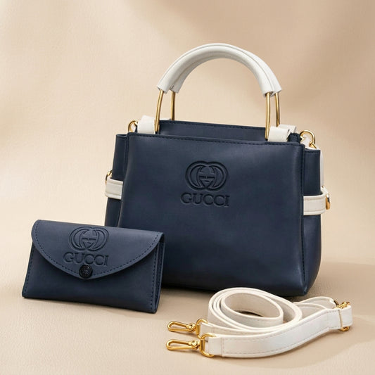Stylish Cucca Handbag Set with Matching Wallet
