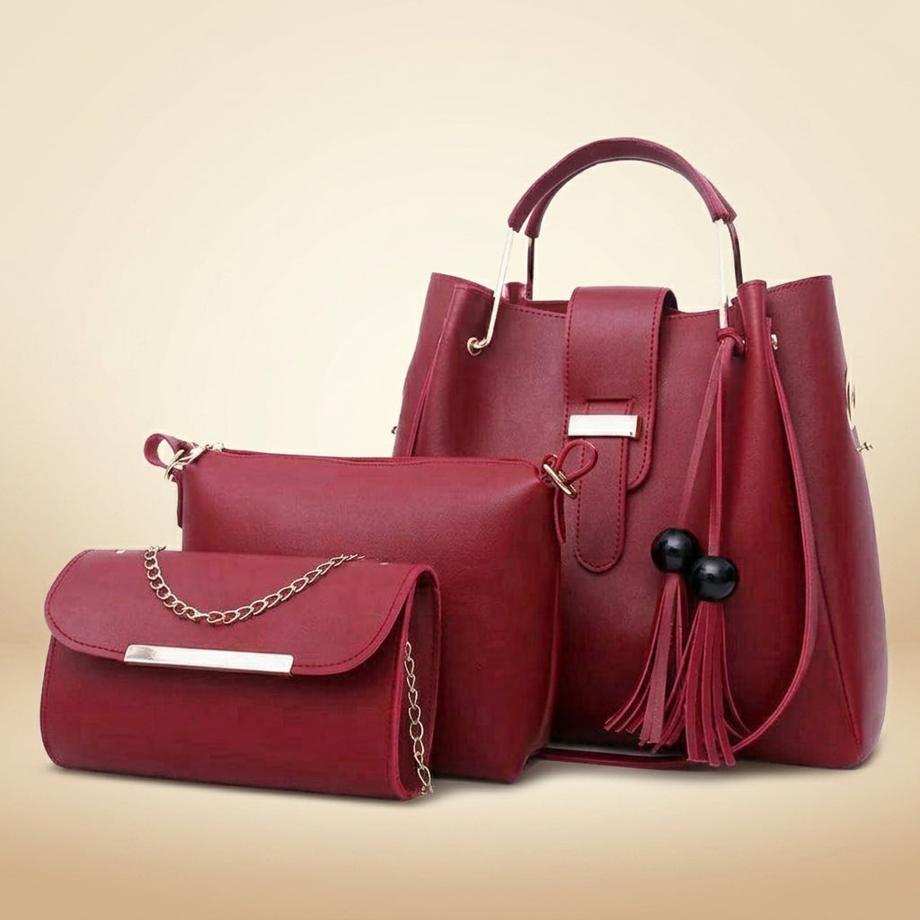 Alexa Signature 3 Pcs Handbag Set