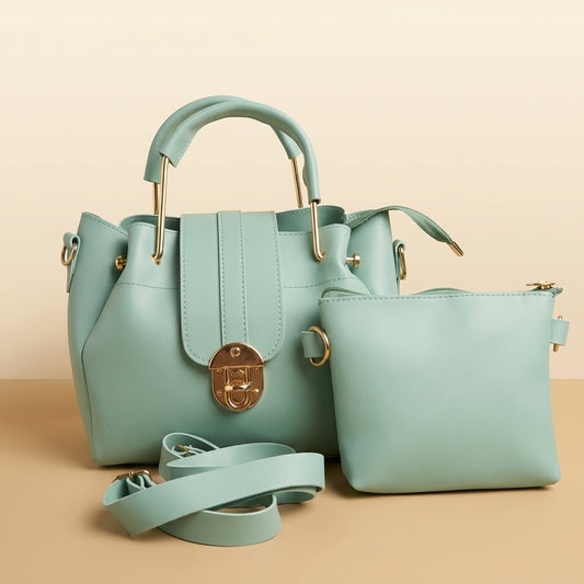 Premium PU Leather Crossbody Bag Set for Women