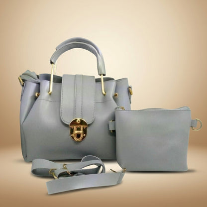 Premium PU Leather Crossbody Bag Set for Women