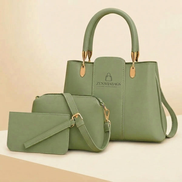 Chic 3-Piece Bag Set for Women