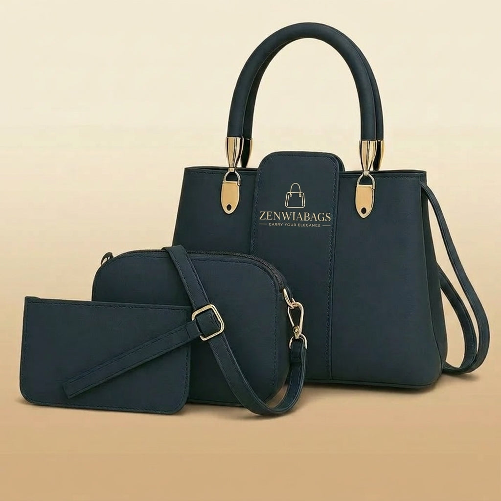 Chic 3-Piece Bag Set for Women