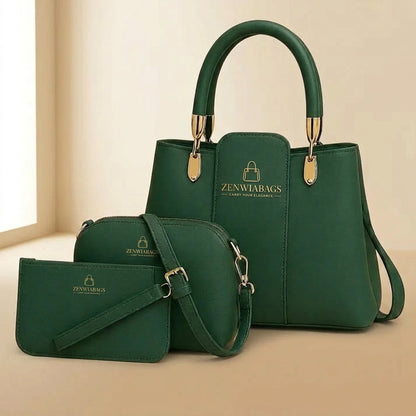 Chic 3-Piece Bag Set for Women