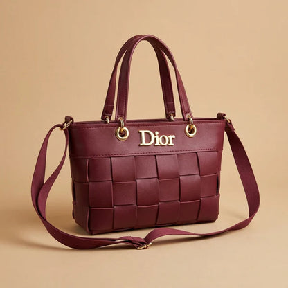 Zenwia Midnight Weave Tote