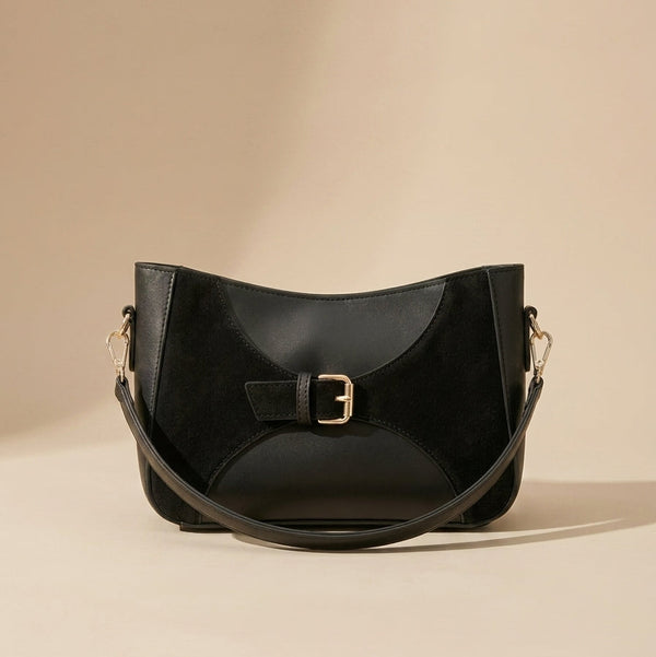 Elegant Buckle Shoulder Bag