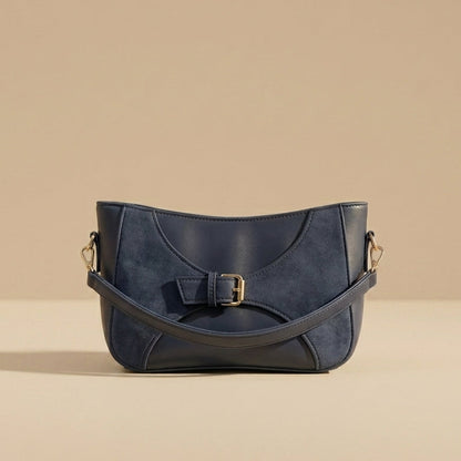 Elegant Buckle Shoulder Bag