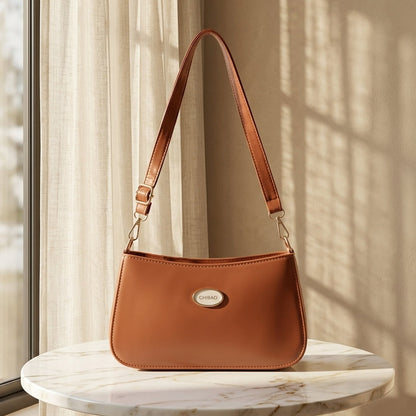 Zenwia Classic Shoulder Bag – Premium Vegan Leather Handbag for Women