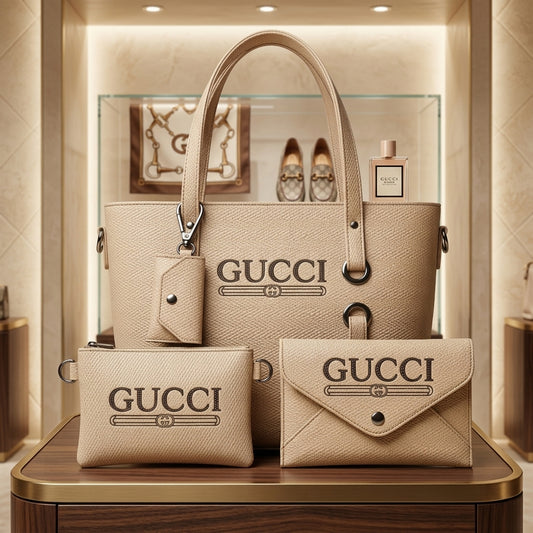 Luxury 4 Pieces Women Handbag Set For Women