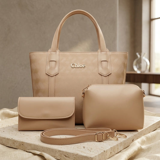 Premium 3 Piece Ladies Bag Set