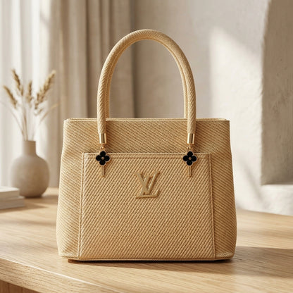 Elegant Designer Top Handle Handbag