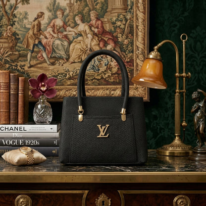 Elegant Designer Top Handle Handbag
