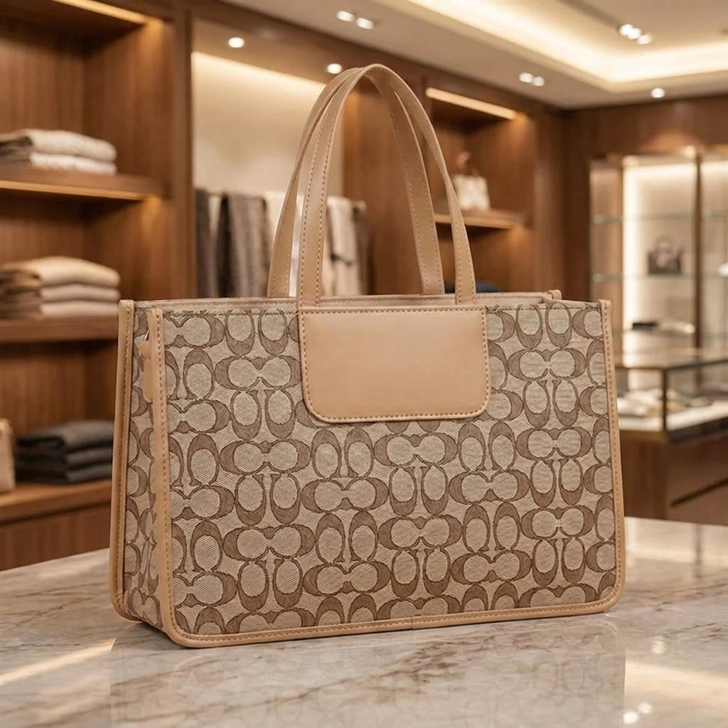 Luxury Checked Pattern Everyday Shoulder Bag